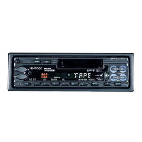 Kenwood KRC-309S User manual