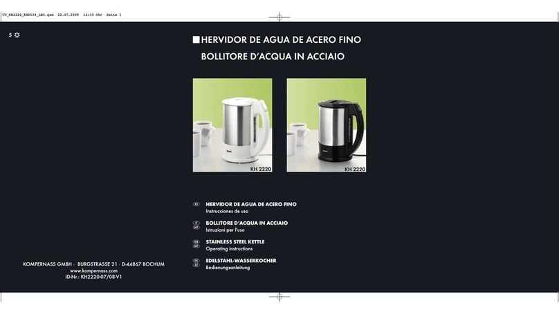 Bifinett KH 2220 User manual