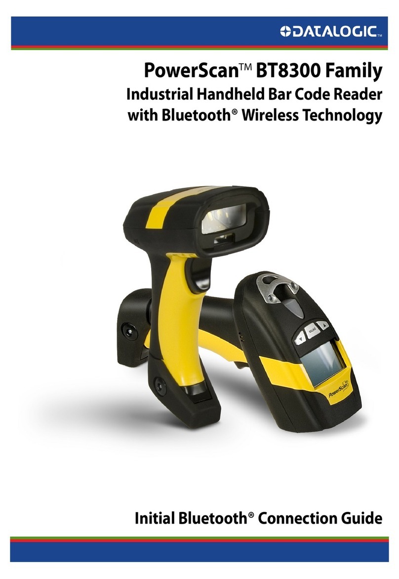 Datalogic PowerScan BT8300 Family User manual