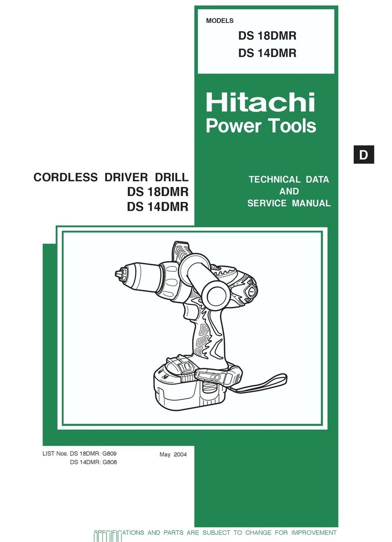 Hitachi DS18DMR User manual