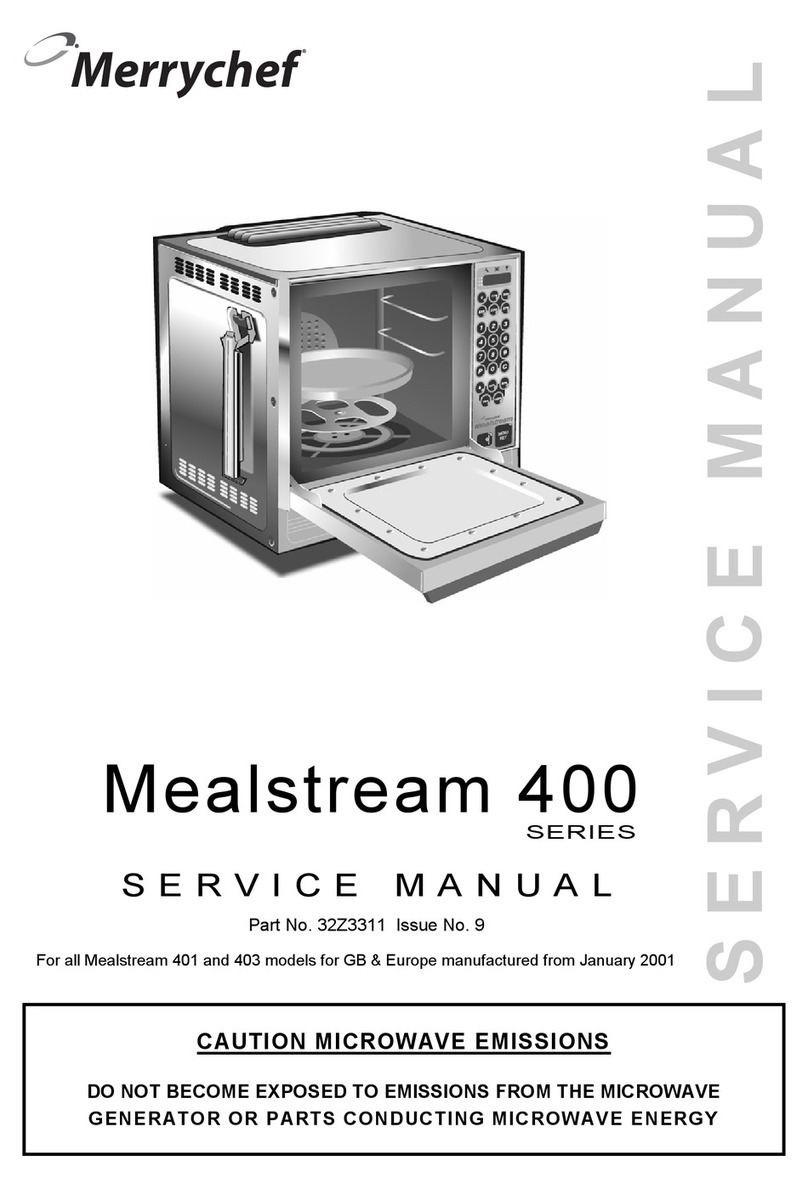 Merrychef Mealstream 400 Series User manual