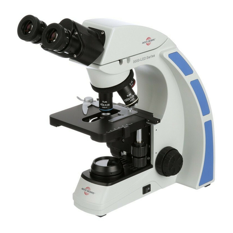 Accu-Scope 3000-LED series User manual