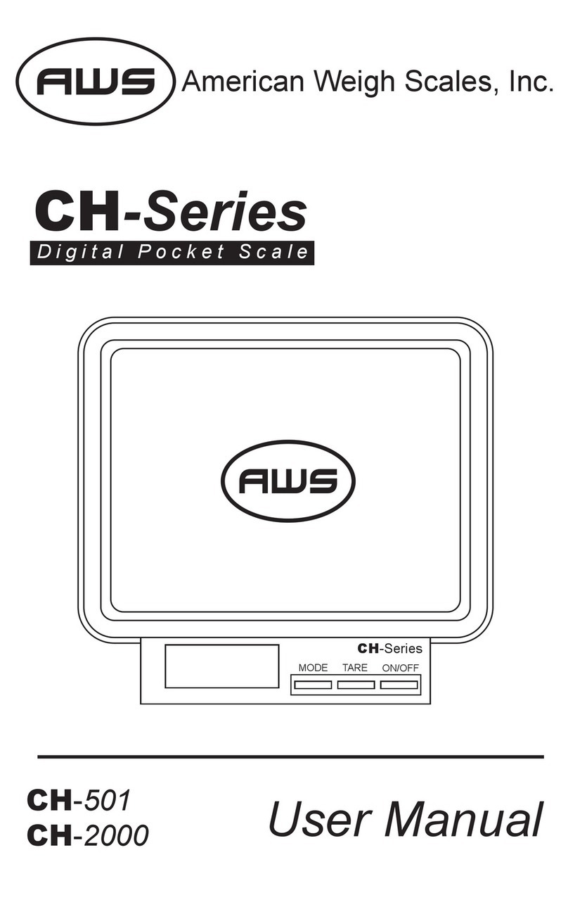 AWS CH-501 user manual
