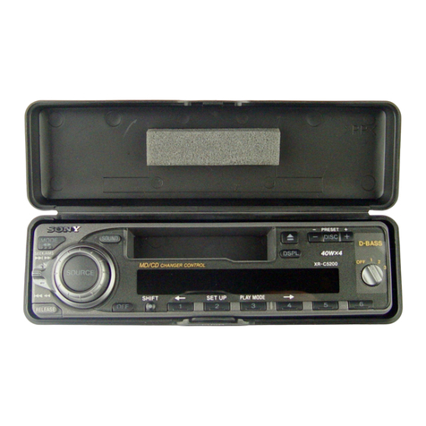Sony XR-4900 Service manual