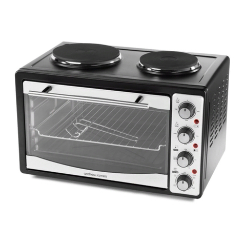Andrew James 33L Mini Combi Oven User manual