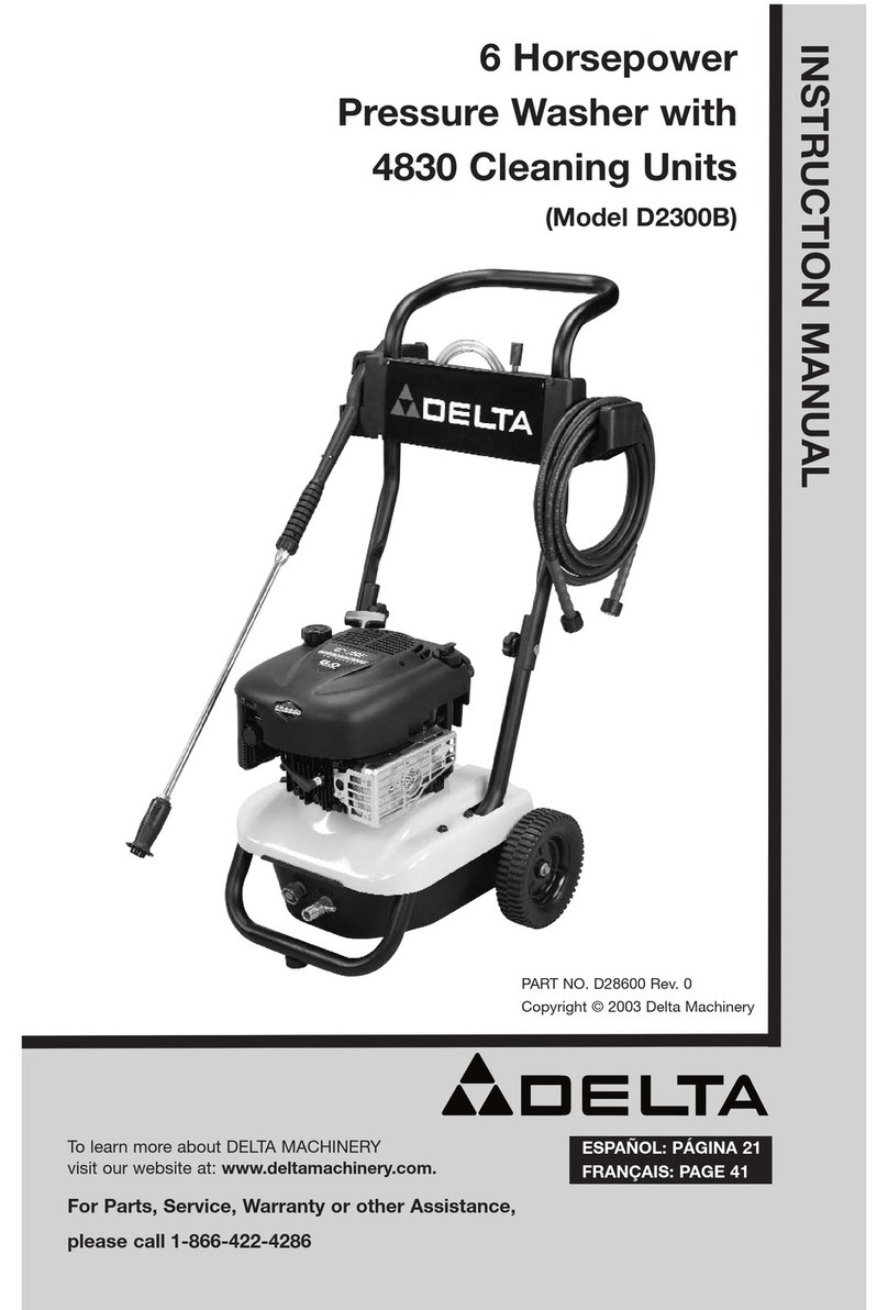 Delta D2300B instruction manual