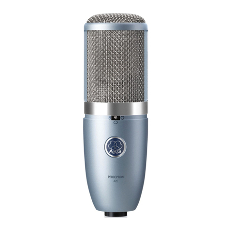 AKG PERCEPTION 420 User instructions
