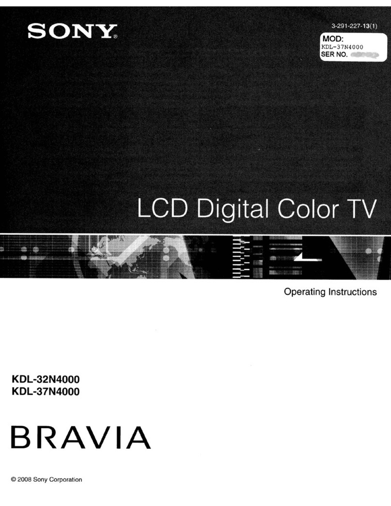 Sony KDL-32N4000 - 32" Class Bravia N Series Lcd... User manual Sony KDL-32N4000 - 32" Class Bravia N Series Lcd... User manual