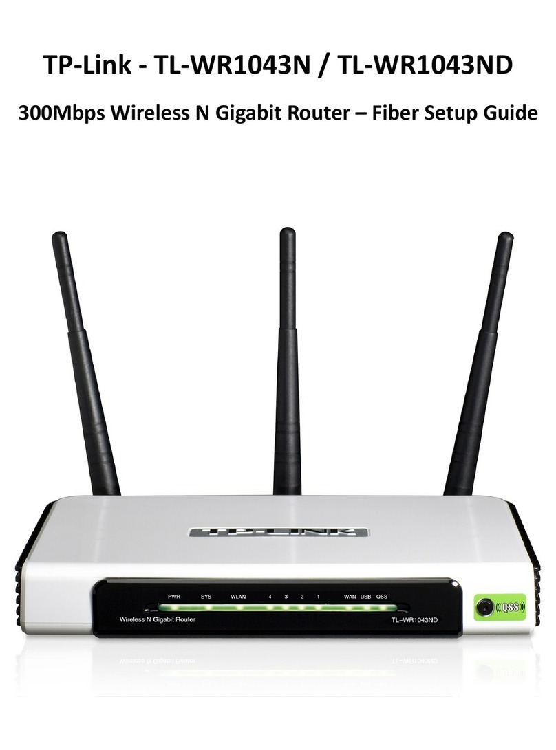 TP-Link TL-WR1043N User manual