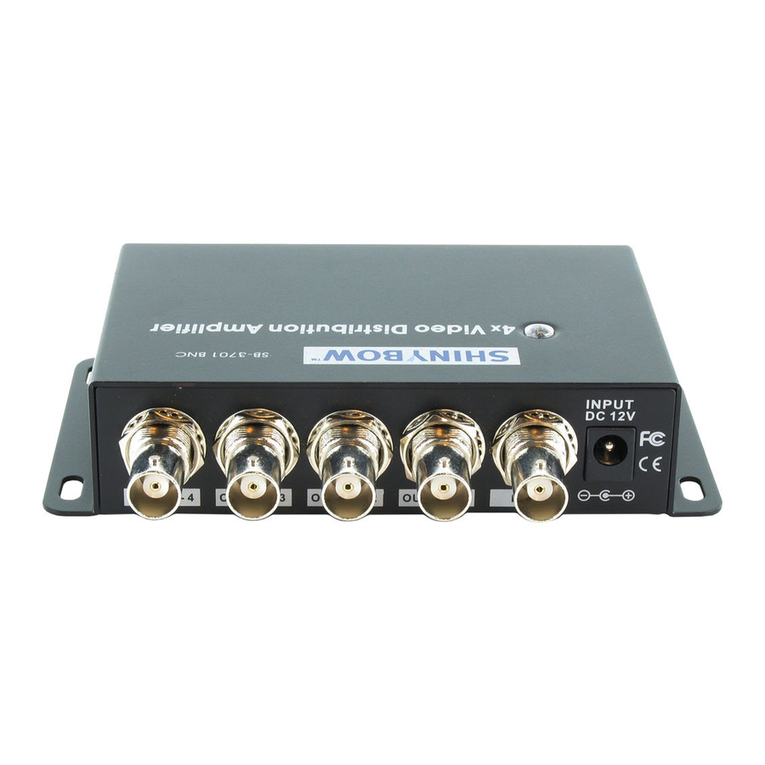Shinybow USA SB-3701BNC instruction manual