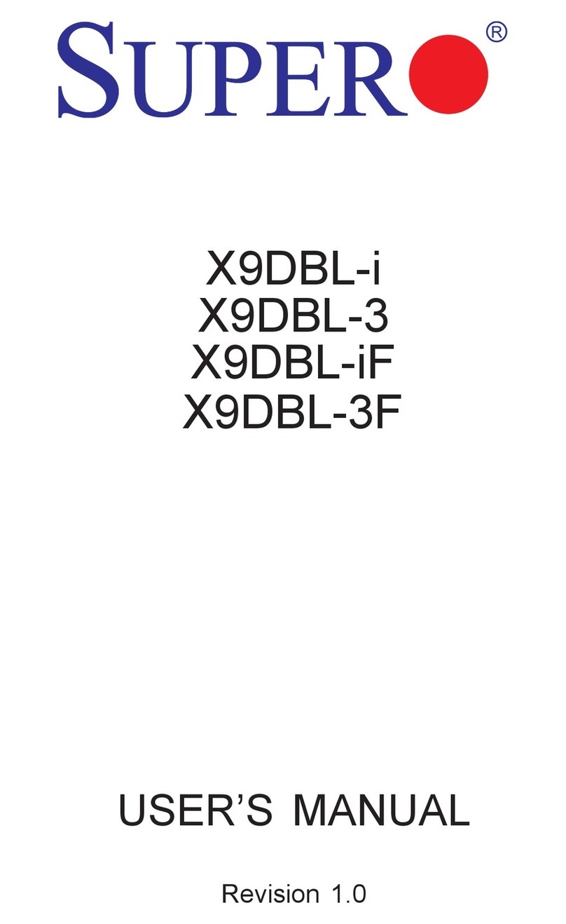 Supero X9DBL-i User manual
