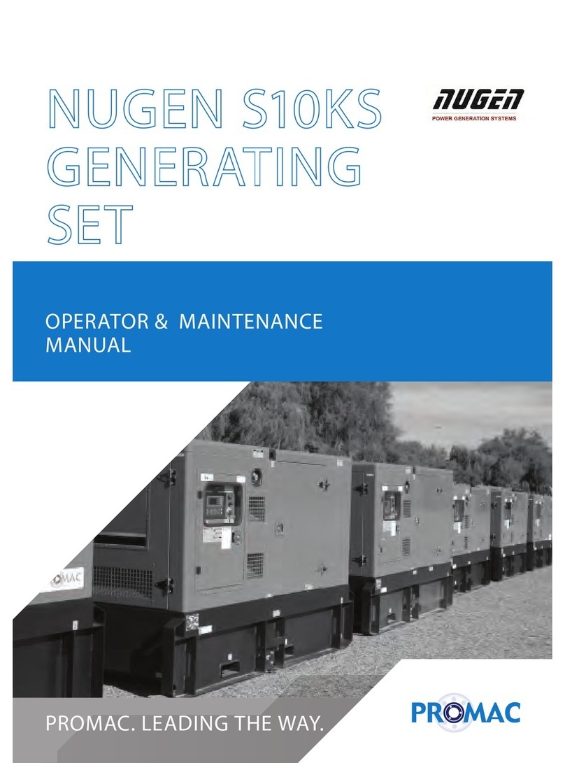 Nugen S10KS Operator's  maintenance manual