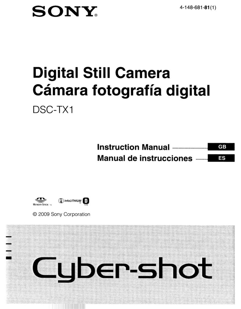 Sony Cyber-shot DSC-TX1 User manual