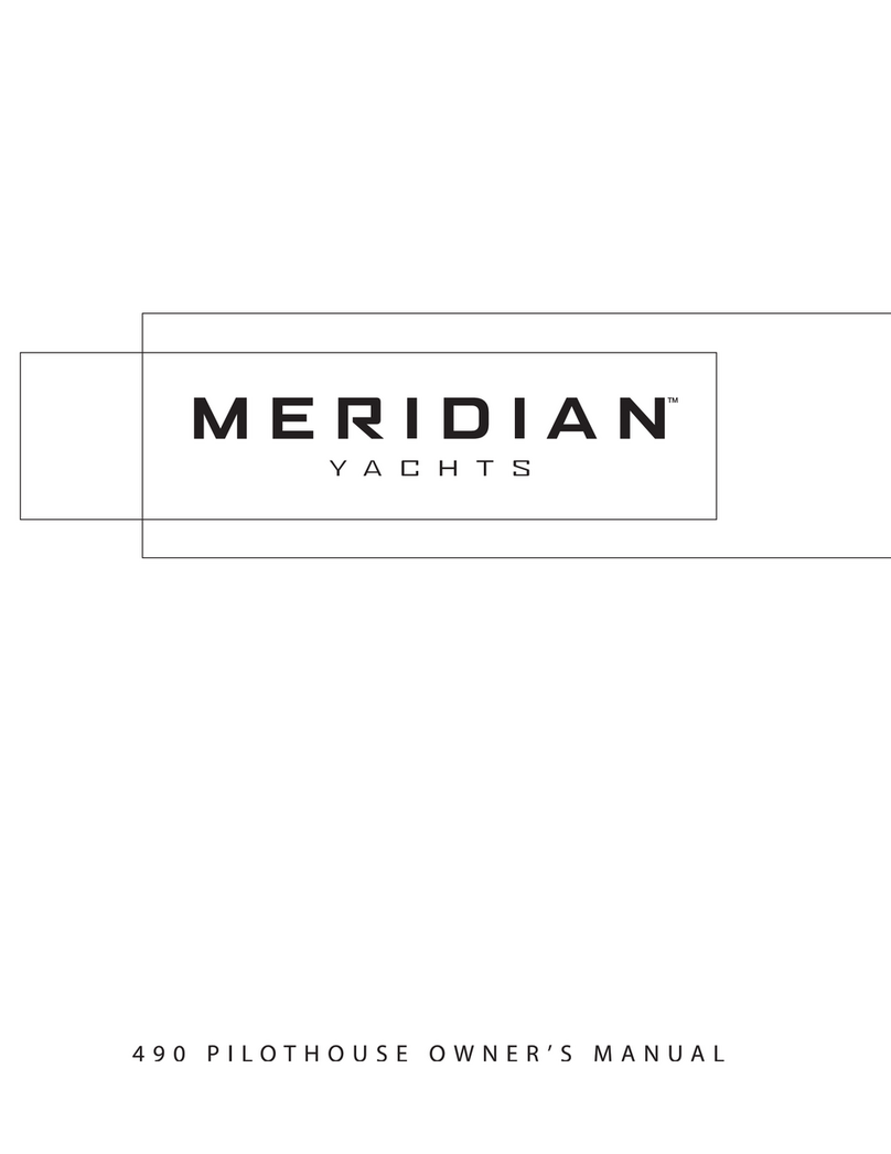 Meridian Yachts 490 PILOTHOUSE owner's manual Meridian Yachts 490 PILOTHOUSE owner's manual