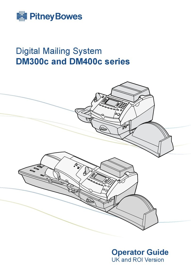 Pitney Bowes DM300c series Manual Pitney Bowes DM300c series Manual