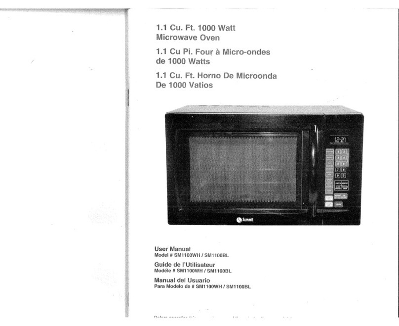Summit SM1100BL User manual