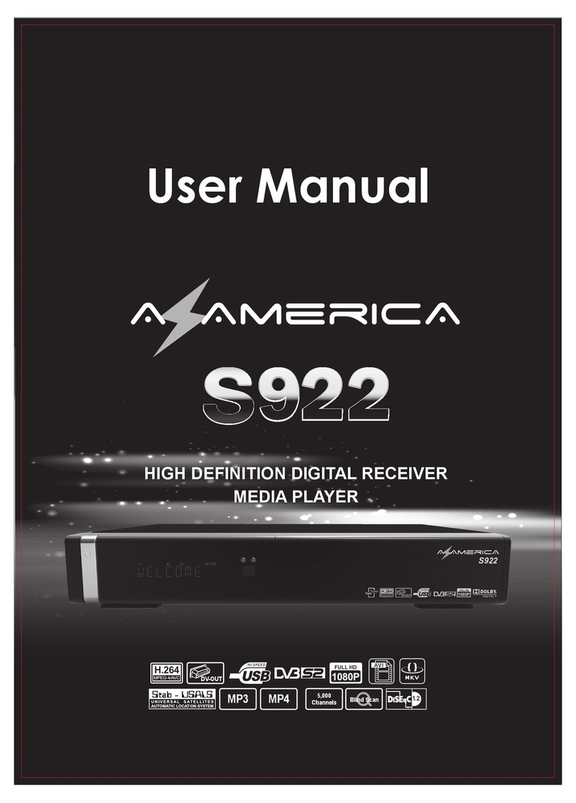 AZAMERICA S922 user manual