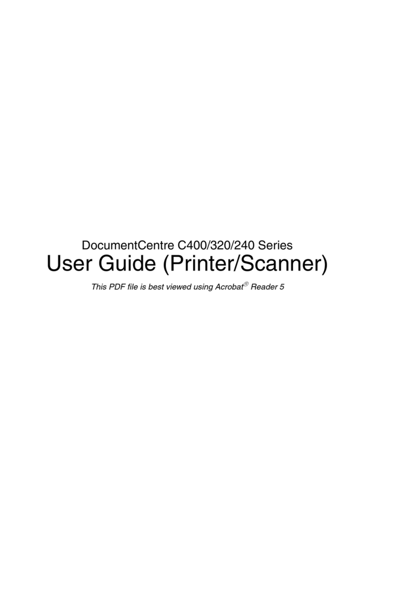 Fuji Xerox DocumentCentre C400 Series User manual