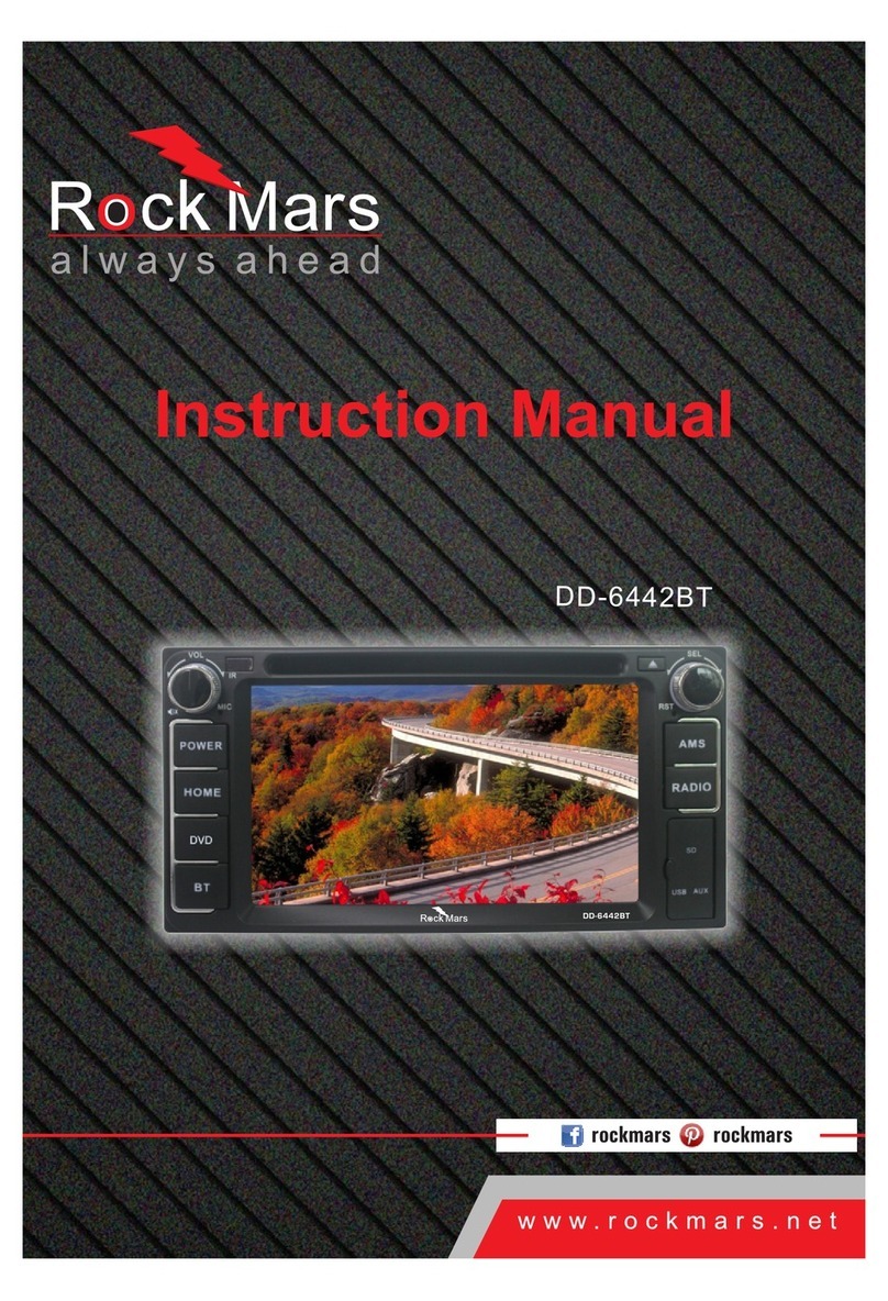 Rock Mars DD-6442BT instruction manual