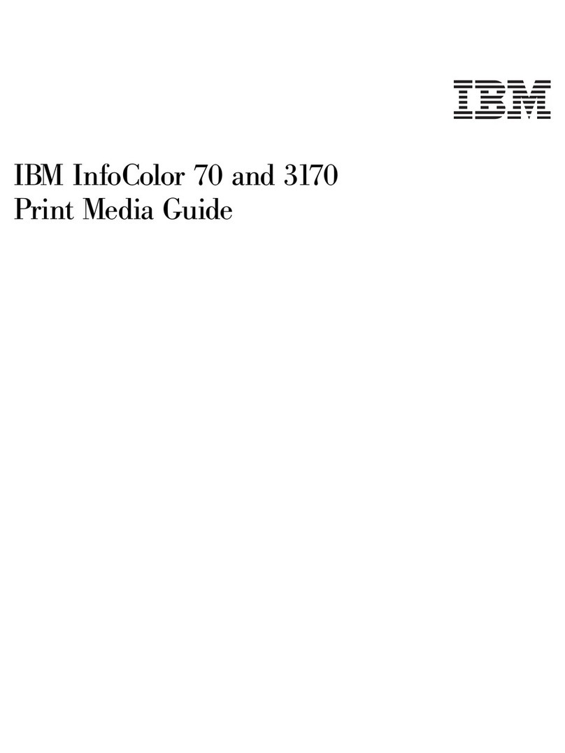 IBM InfoColor 70 user guide