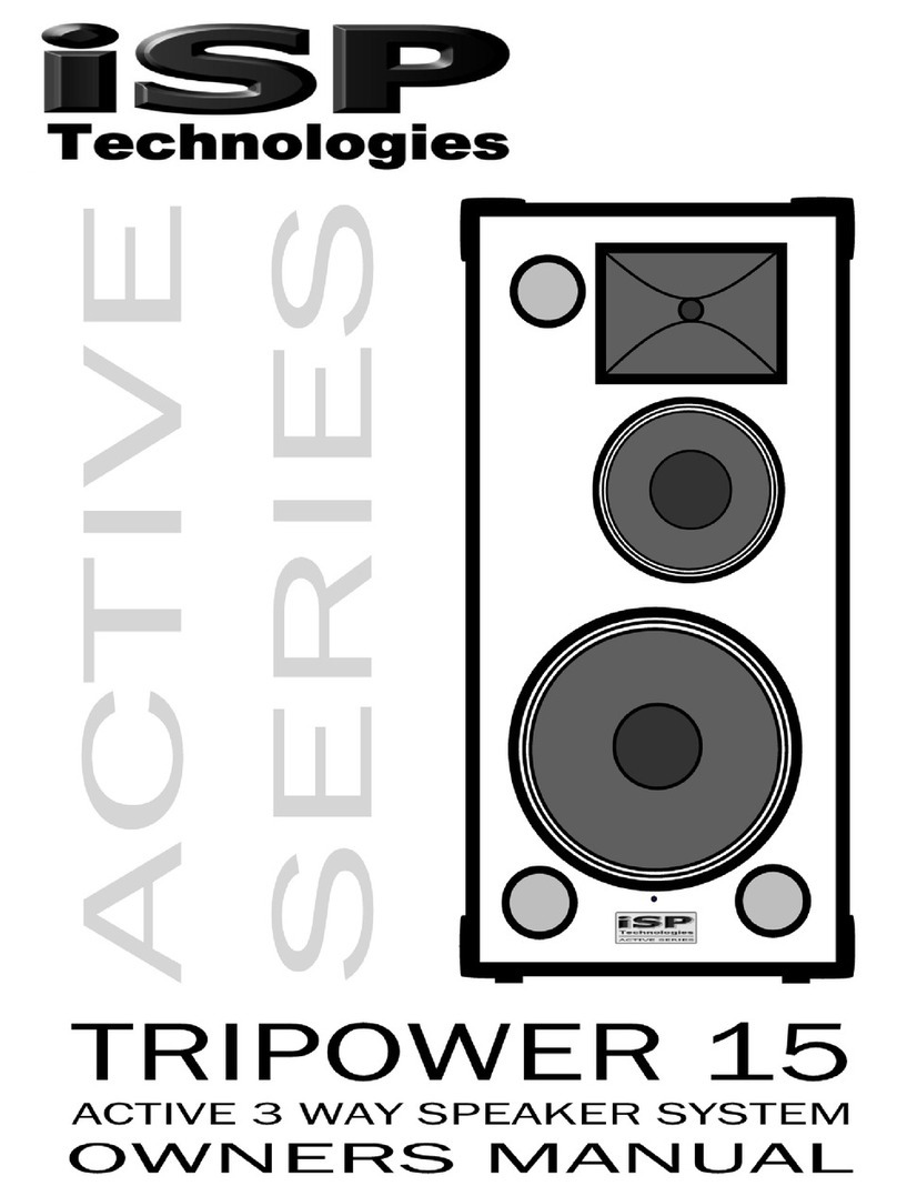 iSP Tripower 15 owner's manual