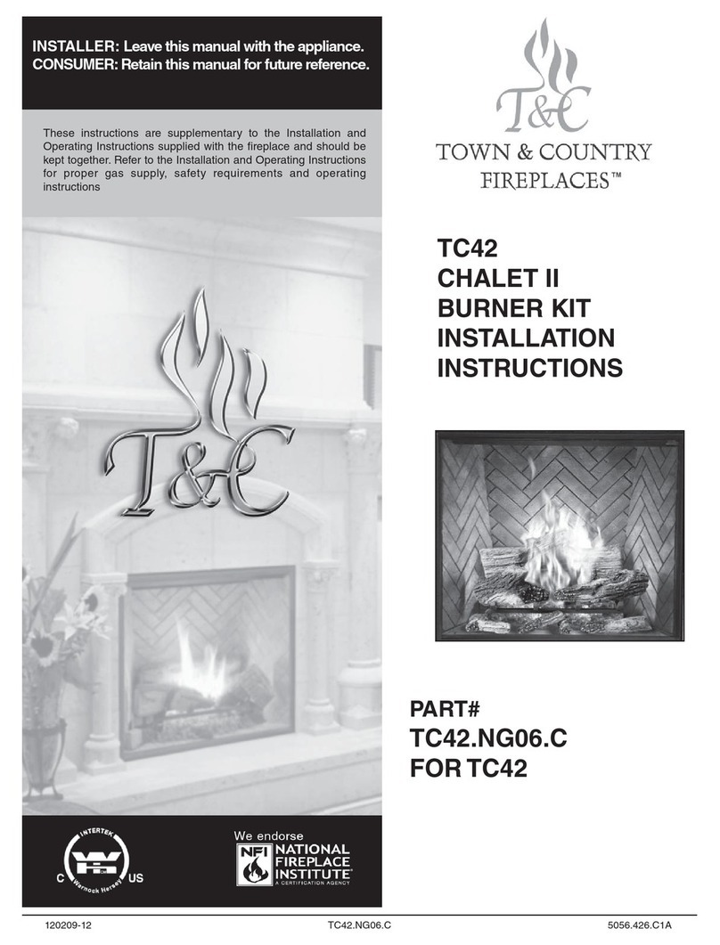 T&C TC42 installation instructions