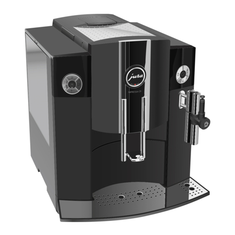 Jura IMPRESSA C9 Assembly instructions