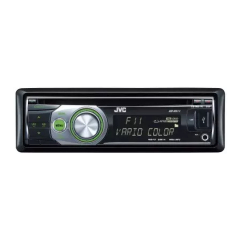 JVC KD-R611 Installation guide