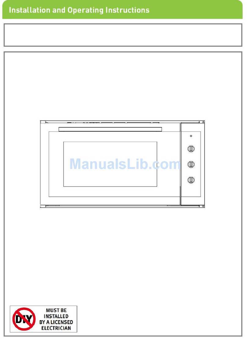 Kitchenware KOBL909K70SS Installation and operating instructions