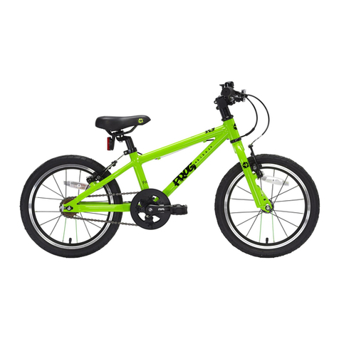 Frog Bikes Tadpole user manual