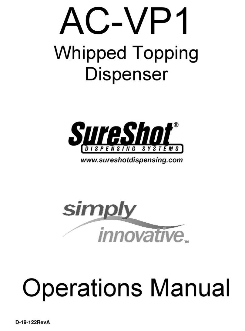 Sureshot Dispensing Systems AC-VP1 Operation manual