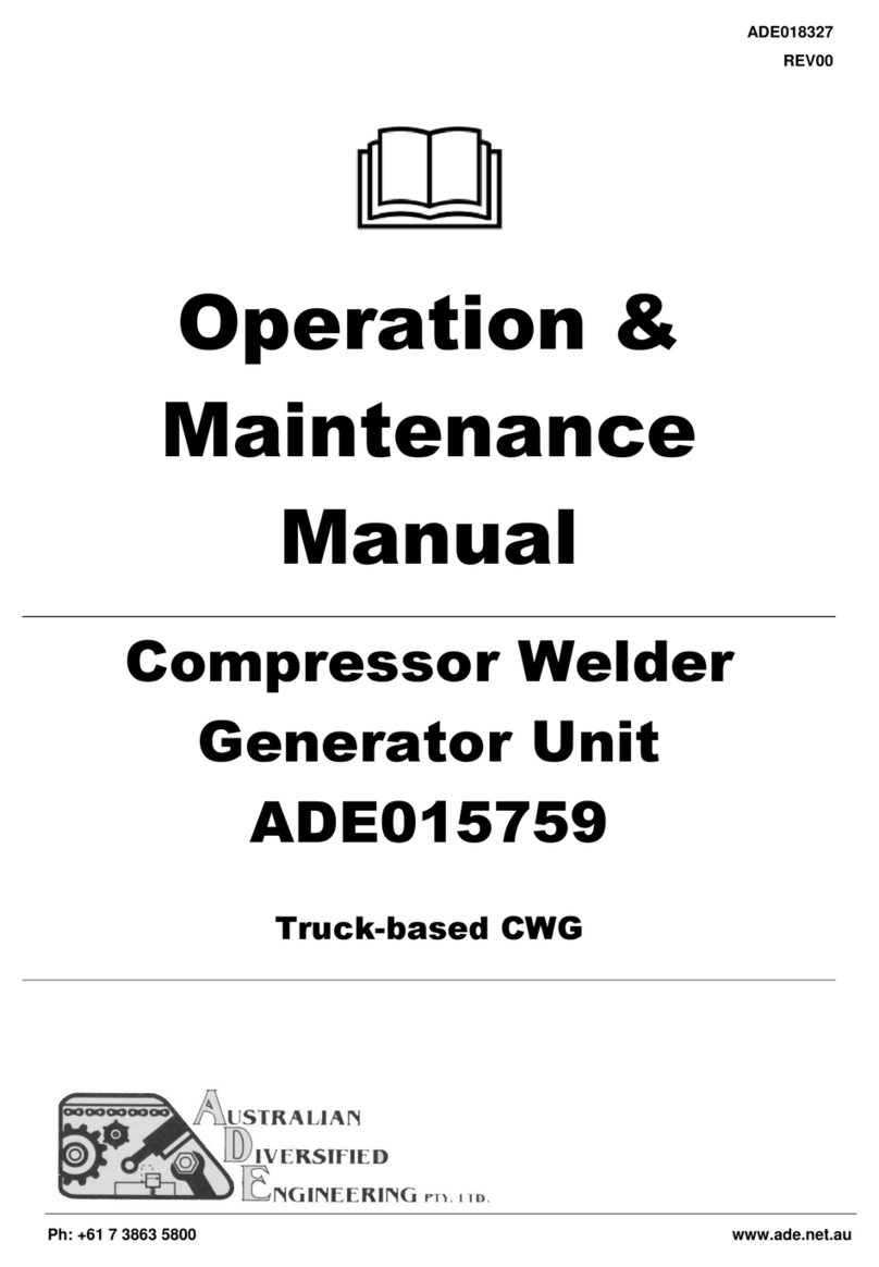 ADE ADE015759 Operation & maintenance manual