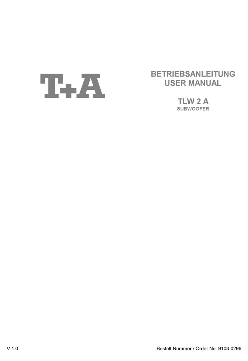 T+A TLW 2 A user manual