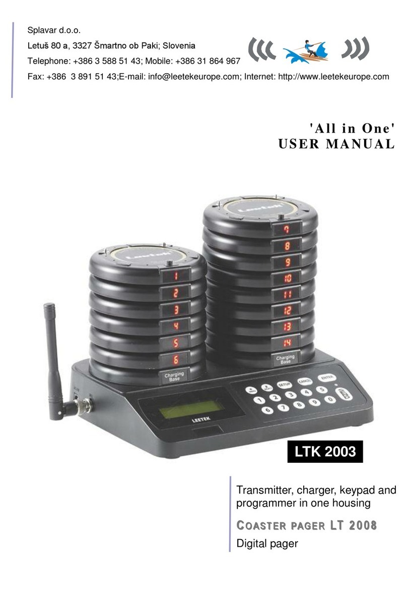 Leetek LTK 2003 User manual