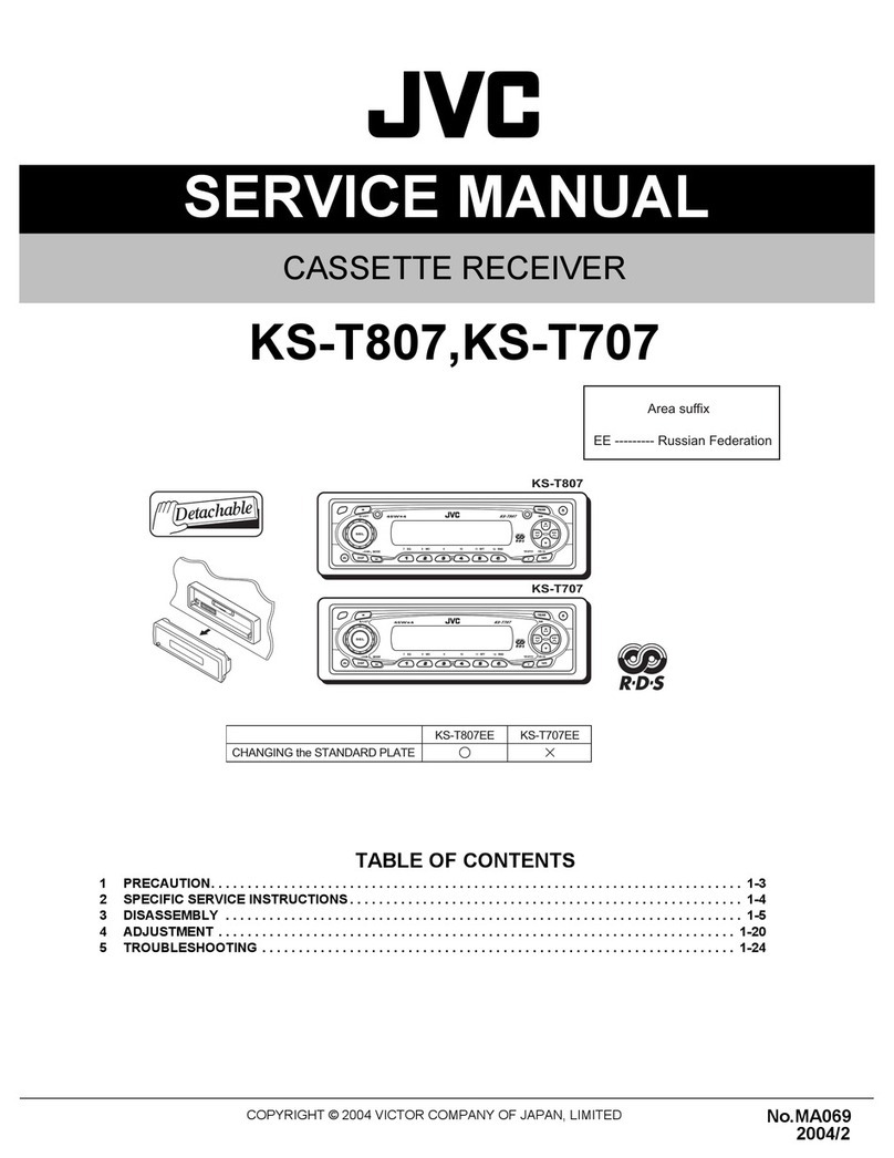 JVC KS-T807 User manual