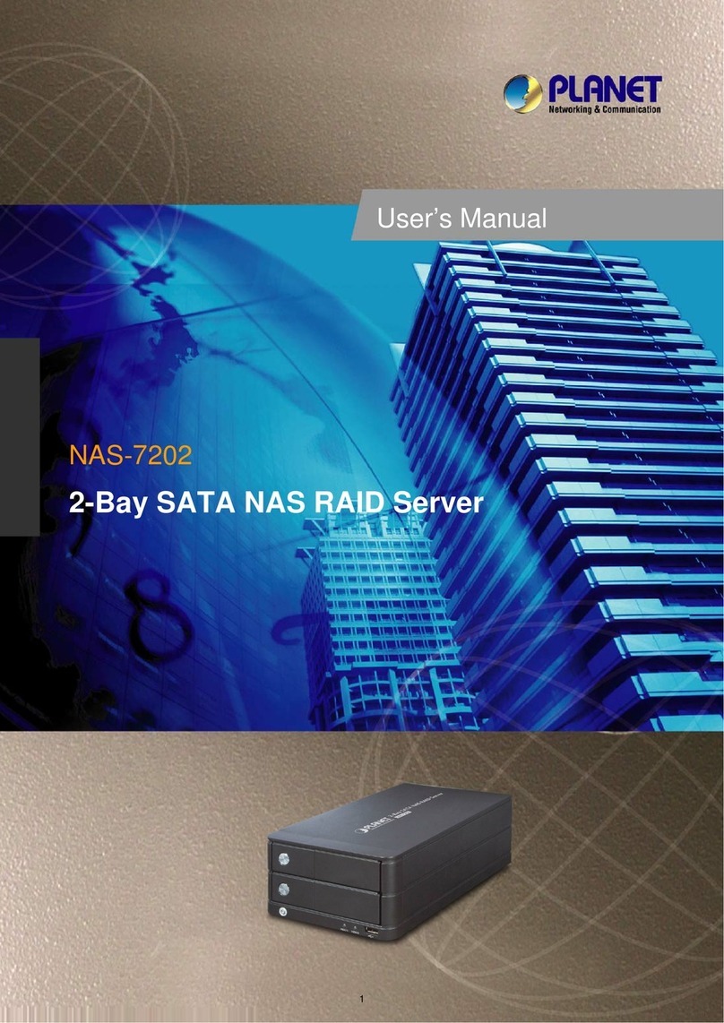 Planet NAS-7202 User manual