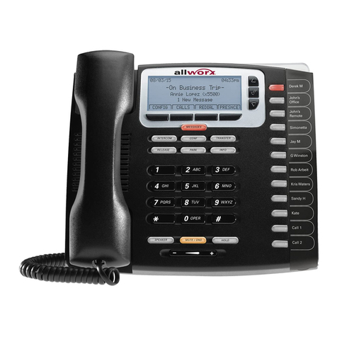 Allworx 9212 User manual