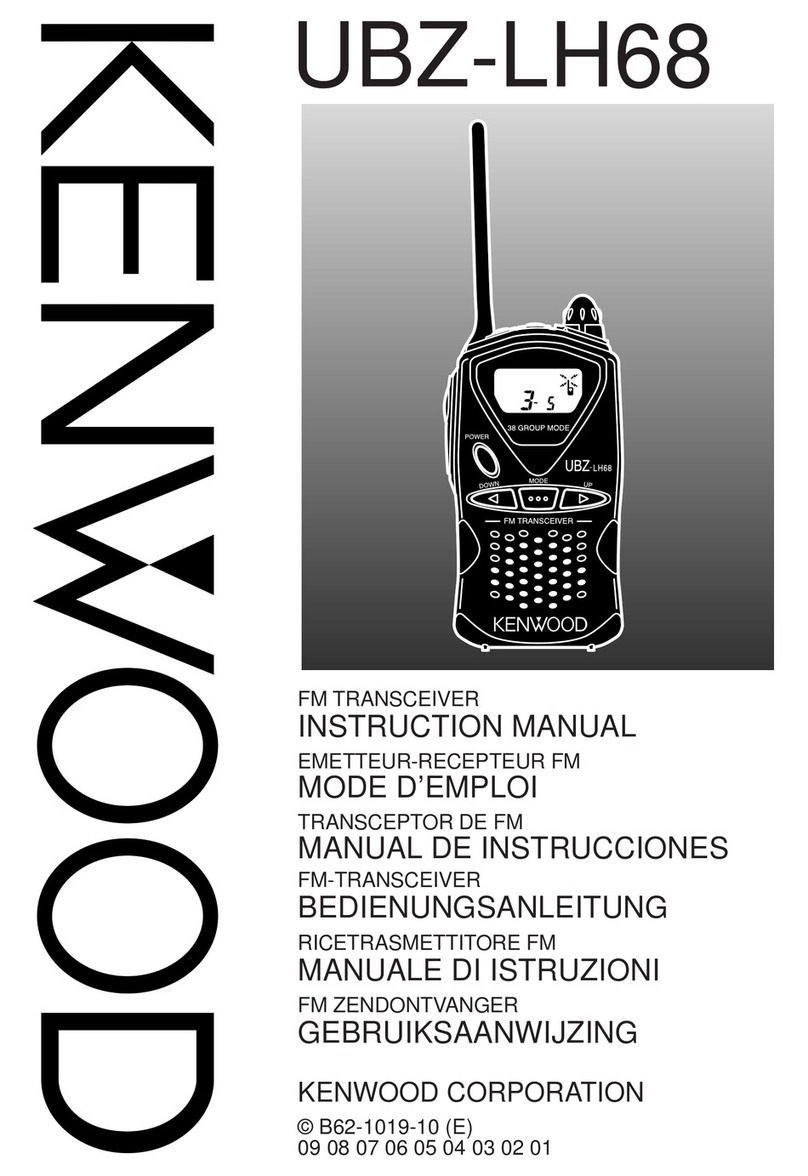 Kenwood UBZ-LH68 instruction manual