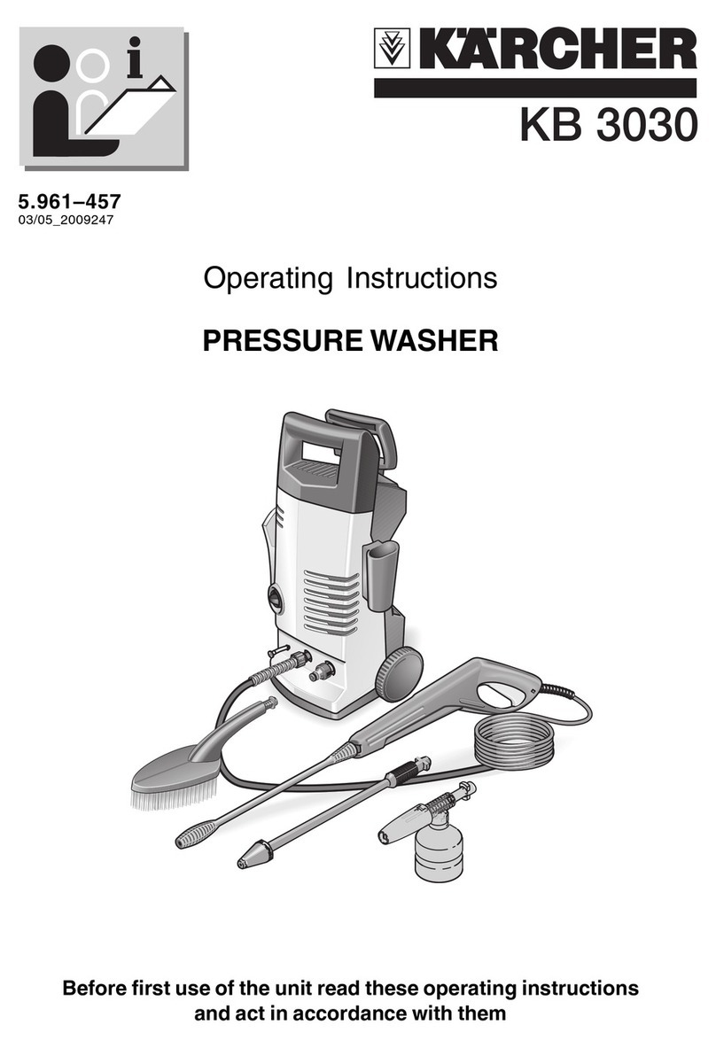 Kärcher KB 3030 operating instructions