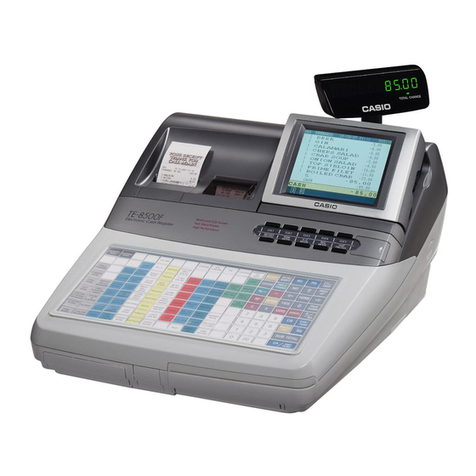 Casio TE-7000S User manual
