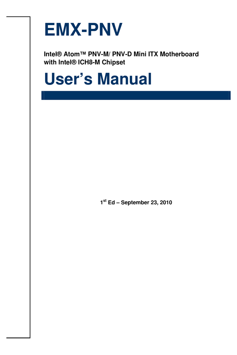 Avalue Technology EMX-PNV User manual
