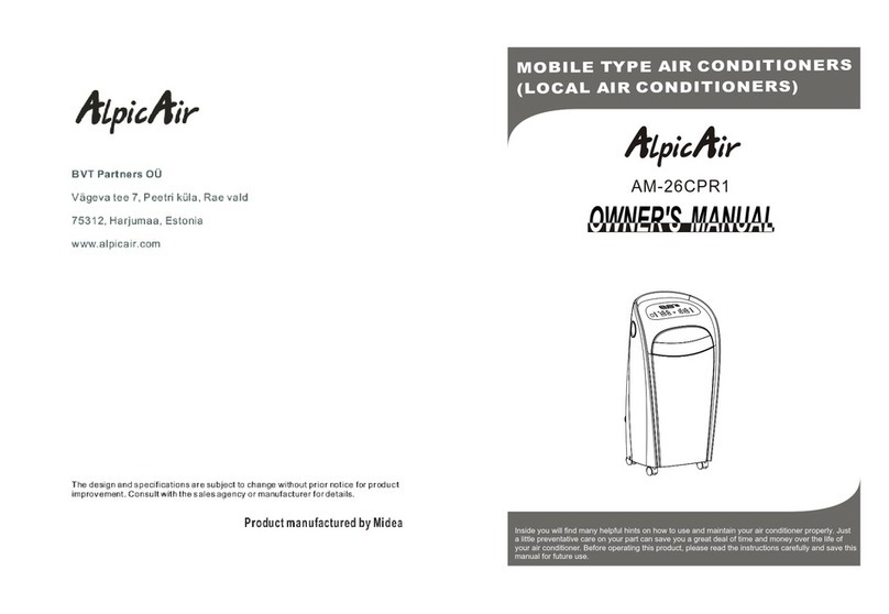 Alpic Air AM-26CPR1 User manual