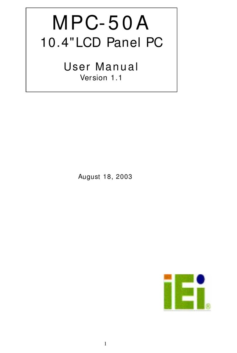 IEI Technology MPC-50A user manual