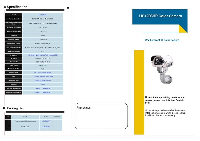 Longse LIC120SHP user guide