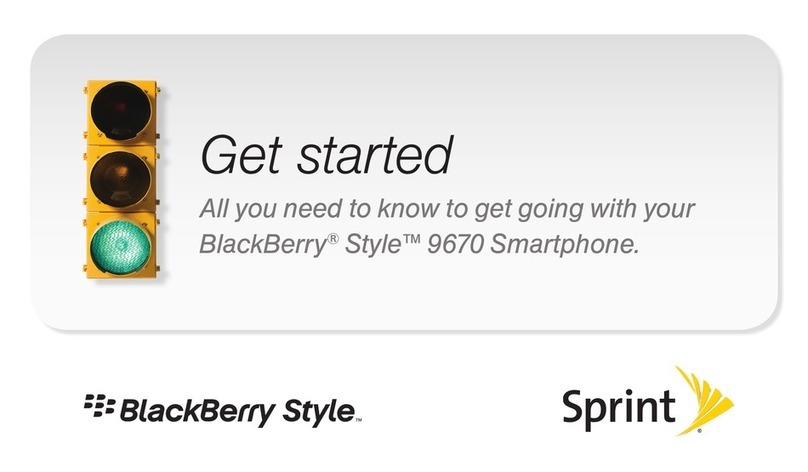 Blackbe;rry Style 9670 User manual