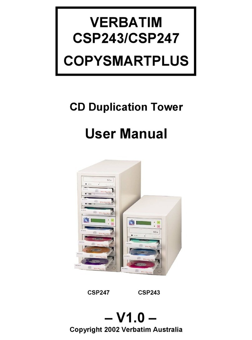 Verbatim CSP243 COPYSMARTPLUS user manual