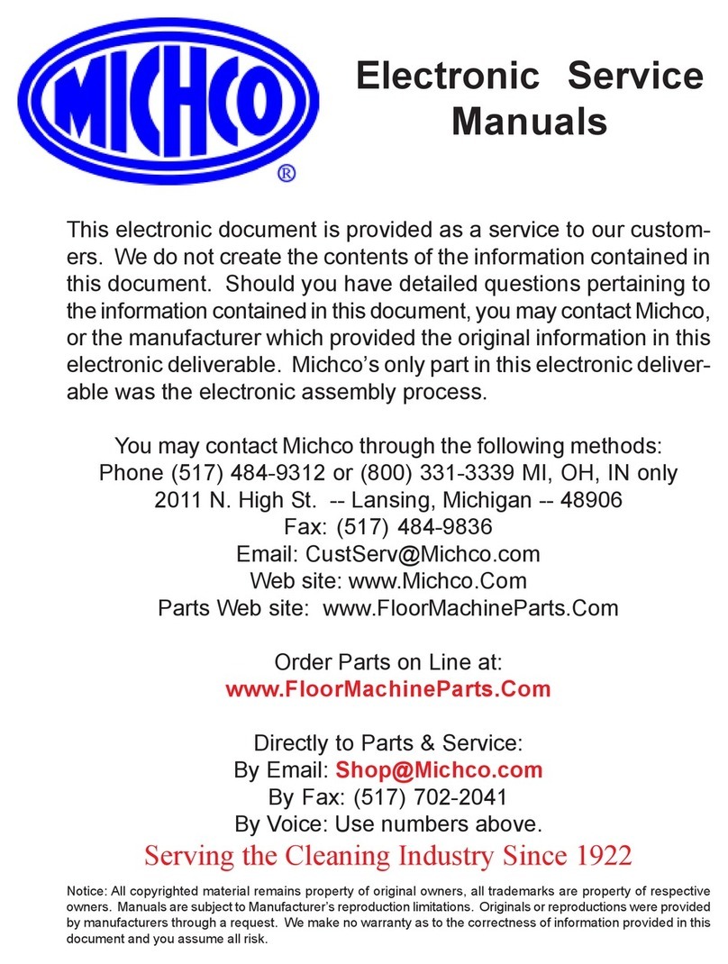Nilfisk-Advance CR 1100B Instructions for use