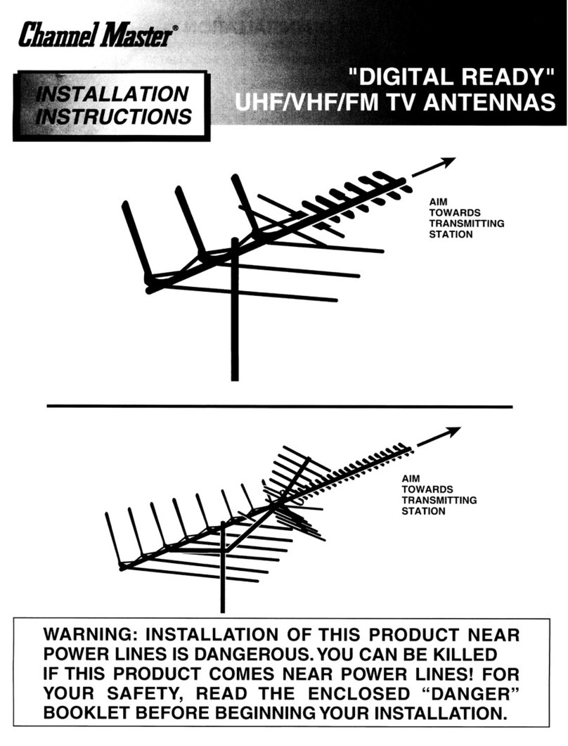 Channel Master Digital ready installation instructions
