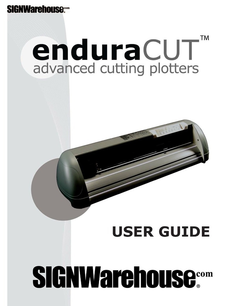 SignWarehouse.com Enduracut User manual