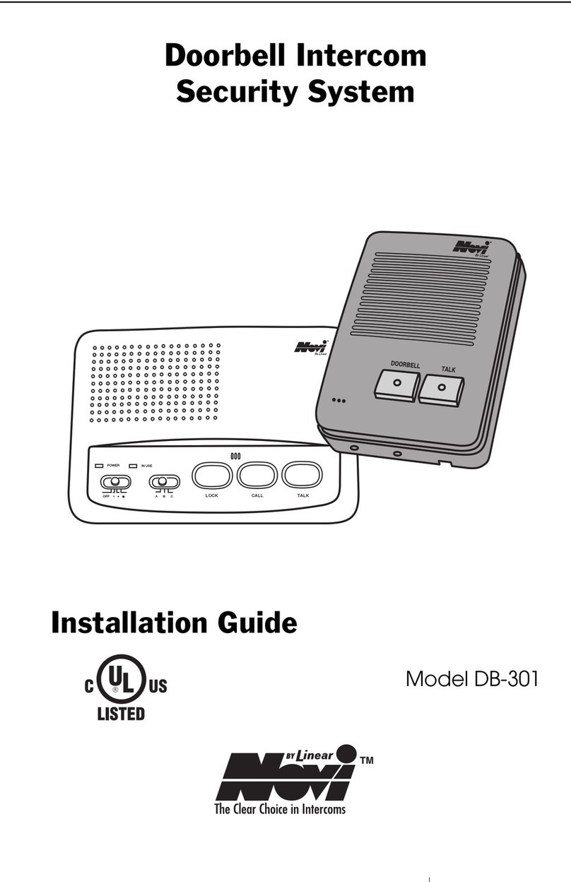 Novi DB-301 installation guide